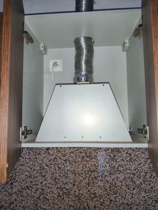 Móveis cozinha recentes exaustor placa banca inox pedra