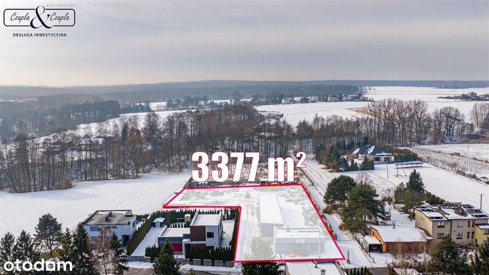 Gotowa baza firmy - budynek 2020r plac utwardzony