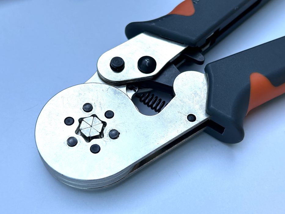 Кримпер Клещи для обжима трубчатых наконечников 6/4 кулачка WOZOBUY