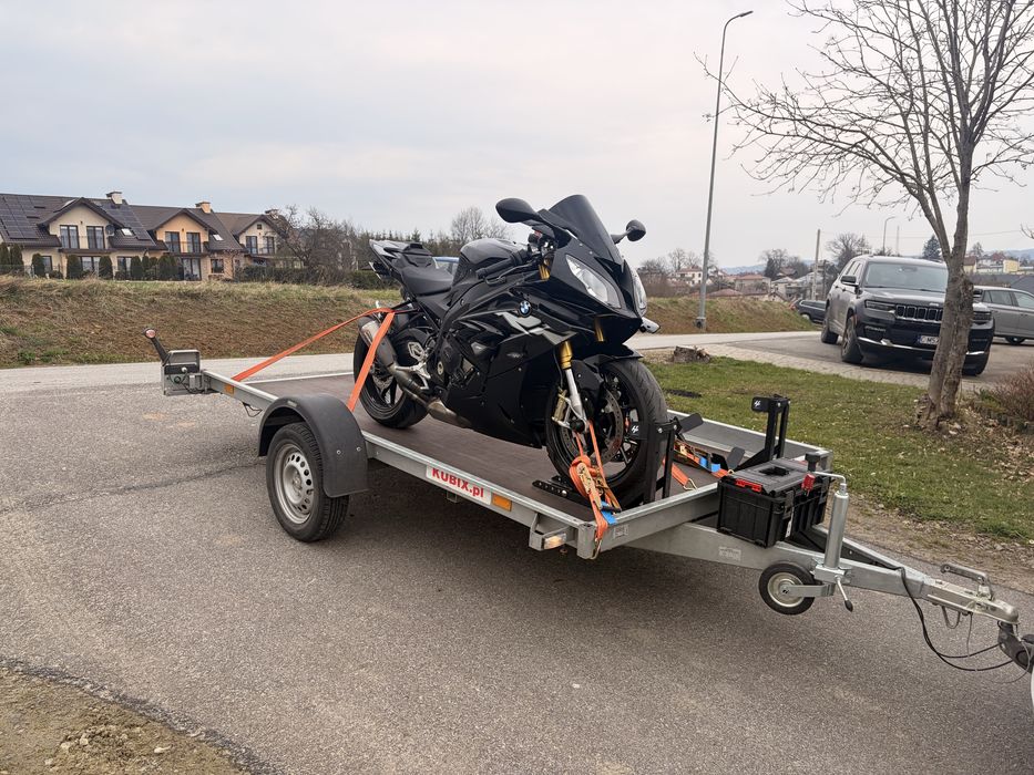Wynajem / Wypożyczalnia Przyczep do Motocykli i Quadów / PLATFORMA „MOTOnaHAK”