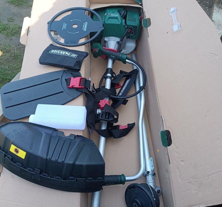 НОВ оригінал бензокоса GERMAN Parkside PBS 2/тример бензиновий/косилка