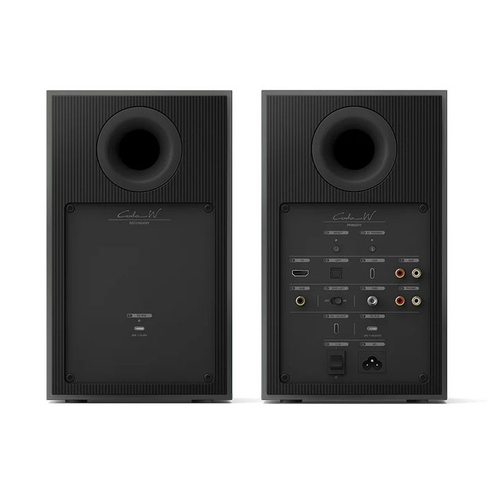 KEF Coda W - Dark Titanium - Kolumny podstawkowe aktywne 1 szt