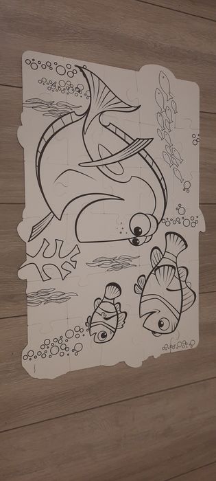 Puzzle dla dzieci Rybka Nemo
