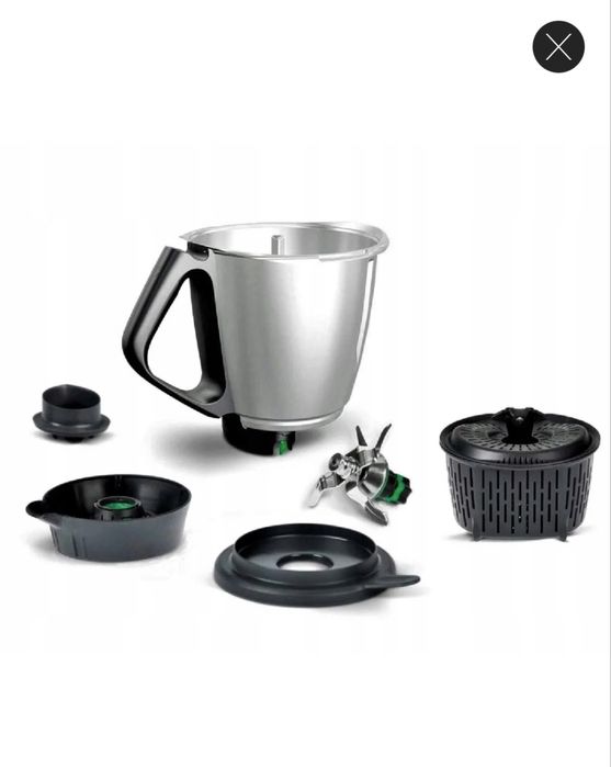 Naczynie miksujące kompletne premium TM6, Thermomix TM6, Vorwerk, nowe