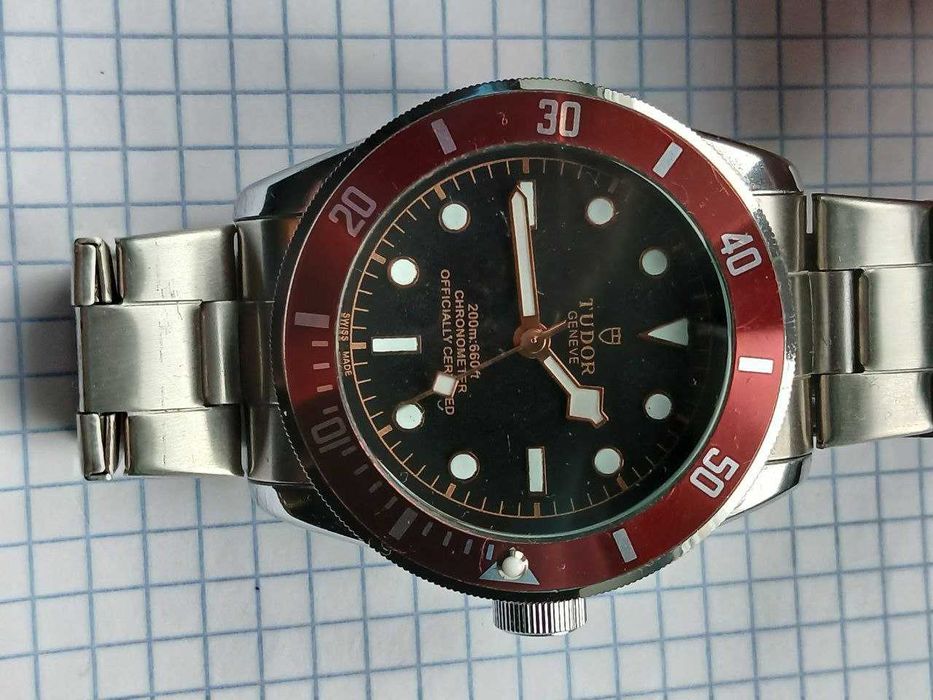 Вінтажний шикарний чоловічий годинник Tudor Geneve