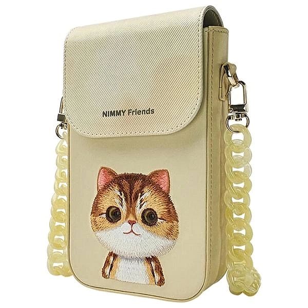 Zestaw Nimmy Big Eyed Pet 2.0 Cat 3w1 torebka na telefon + portfel + e