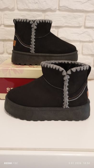 Obuwie damskie zimowe ocieplane rozmiar od 36 do 41