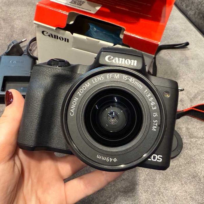 Фотоапарат Canon EOS M50 Mark II body Black (4728C002)