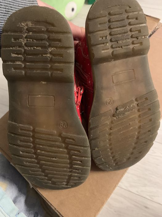 Rozowe Botki, glany buciki r 29