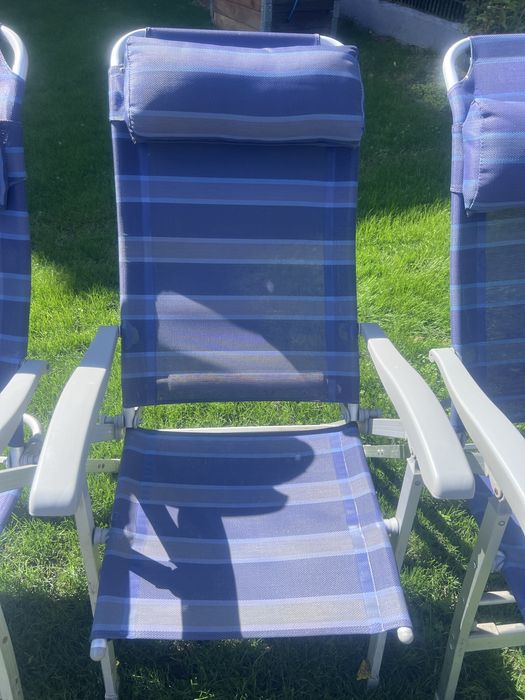 Berger- krzesla kempingowe 4 szt.