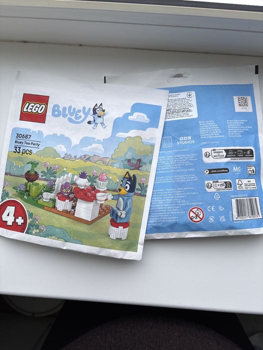 Конструктор lego, bluey