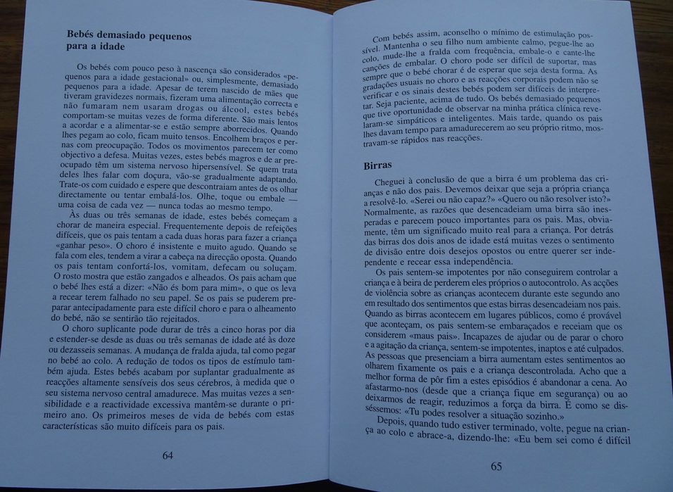 A Criança e O Choro (O Método Brazelton)