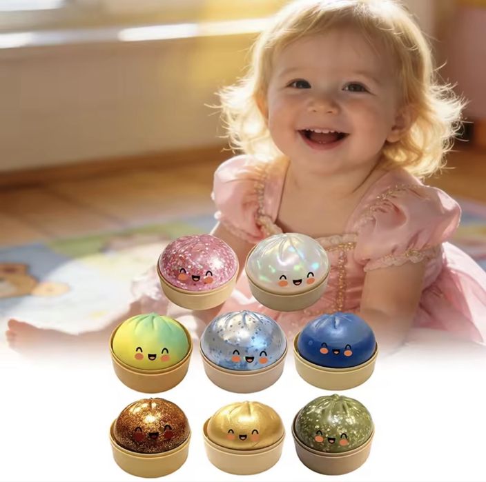 Squishy Dumpling Mini Antystresowy Gniotek Kawaii Sensoryczny.