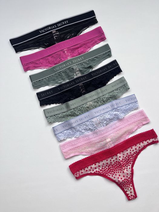 Трусики Victoria’s Secret XS S M L танга Виктория Сикрет