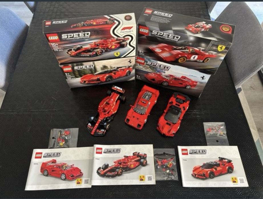 Lego Speed Champions Lote 4 Ferrari