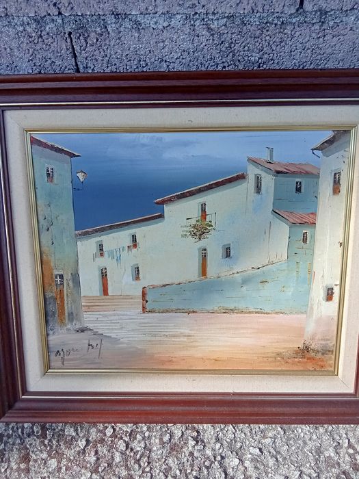 Quadro vintage de vários pintores