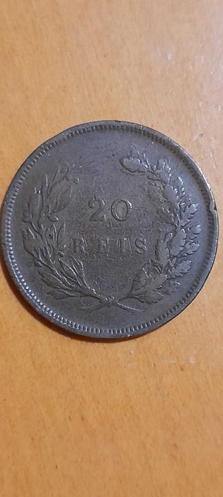 moeda de 20 Réis de 1892
