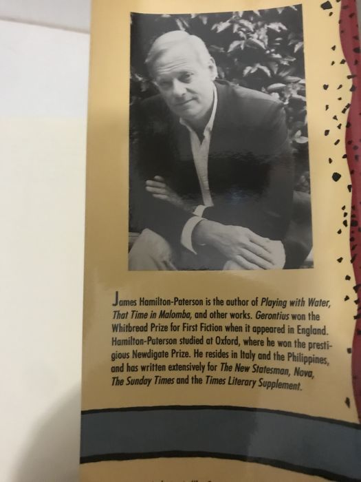 Gerontius fiction by James Hamilton Paterson