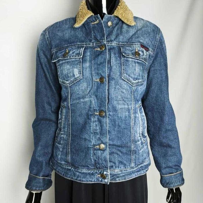 Dolce & Gabbana Шерпа тепла джинсова куртка