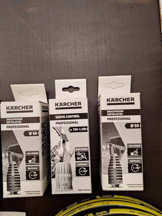 Karcher 10/25 HD akcesoria Pistolet,wąż , lanca,dysze, regulacja karch