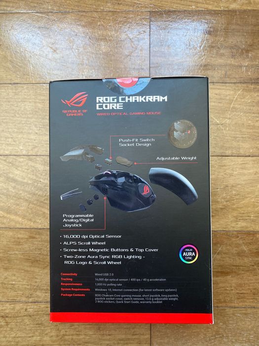 Gaming mouse Rog Chakram core