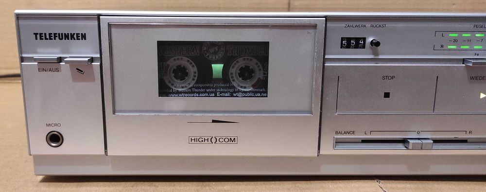 Кассетная дека Telefunken HC 800