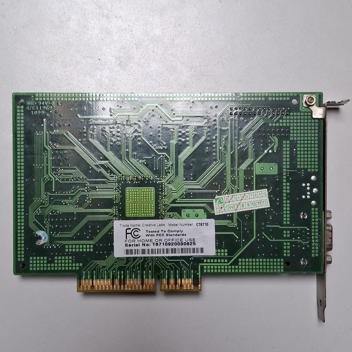 Karta graficzna Creative CT6710 Blaster Riva TNT 16mb AGP