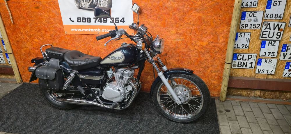 Honda CA Rebel 125 na kat B Stan Perfekcyjny z DE