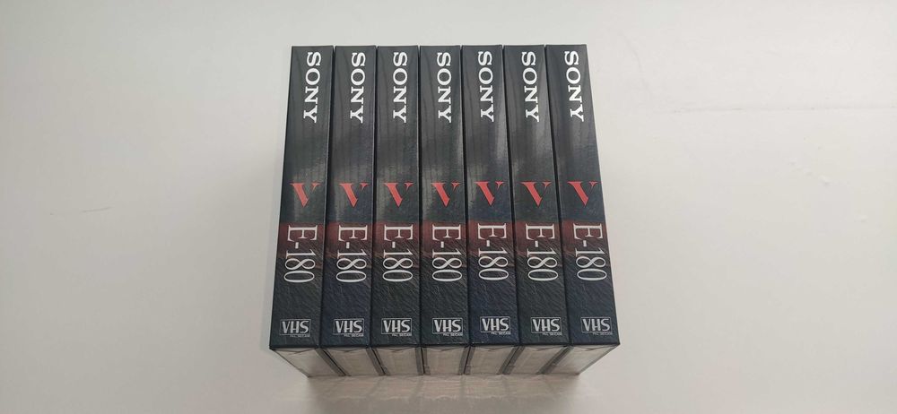 Нові відеокасети Sony E-180 (7 шт.) — 90 грн/шт.