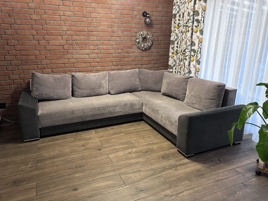 Sofa narożnik z funkcja spania