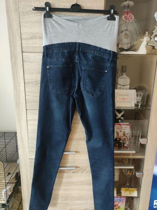 Spodnie ciążowe na gumce