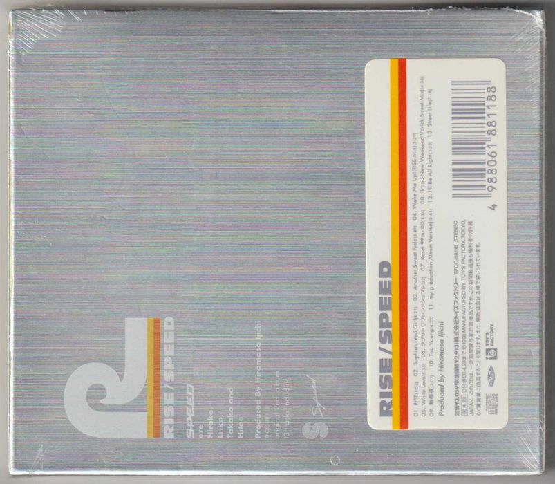 Speed - Rise - CD JAPAN Nowa Folia