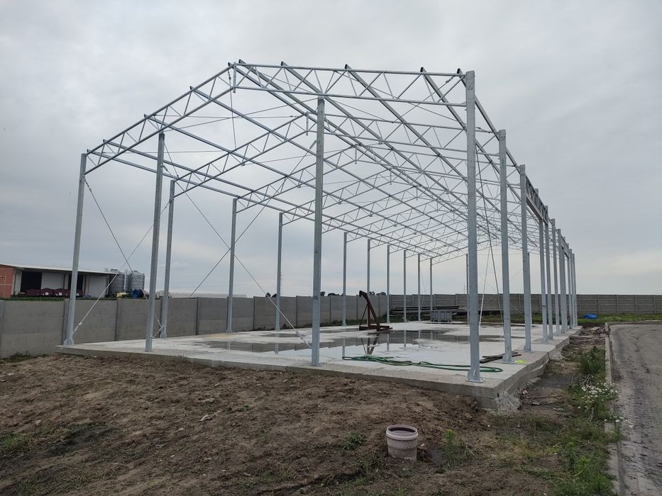 Konstrukcja hali 10x30x5 ocynkowana.