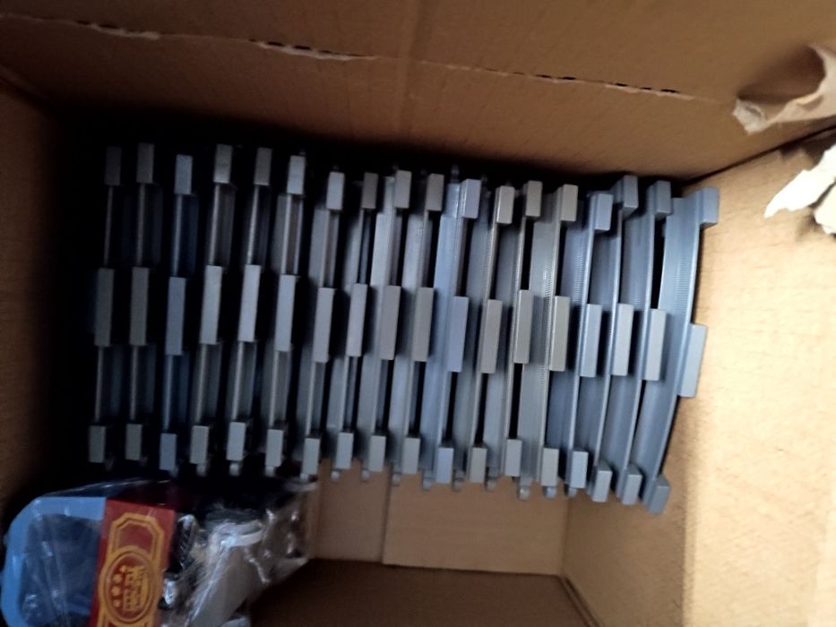 Zestaw 12 łuków 10 prosty zwrotnicy i przejazdu z zaporą ledwo duplo