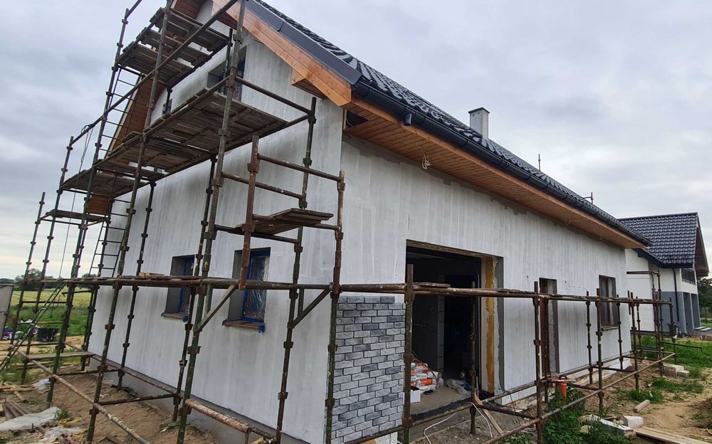 Elewacje / Ocieplenia poddaszy / zabudowy gk / ocieplenia budynków