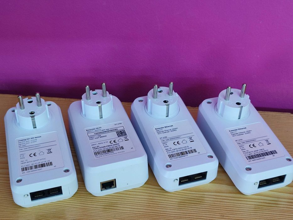 4 Devolo AV500 Wi-Fi PLC Adapters64741094989313123