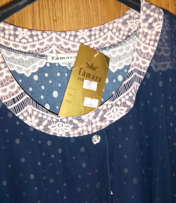 Плаття трикотажне з шифоновою накидкою. Нове. Розмір 56.