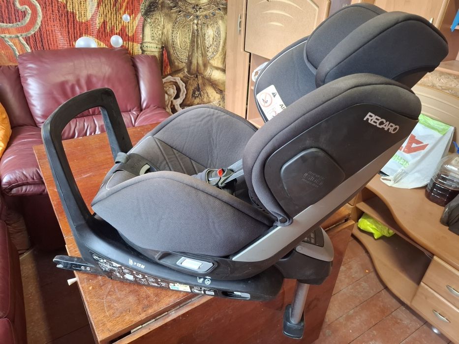 Дитяче автокрісло Recaro isofix  JOIE Spin 360 Graco Cybex BeSafe автокресло ізофікс бустер