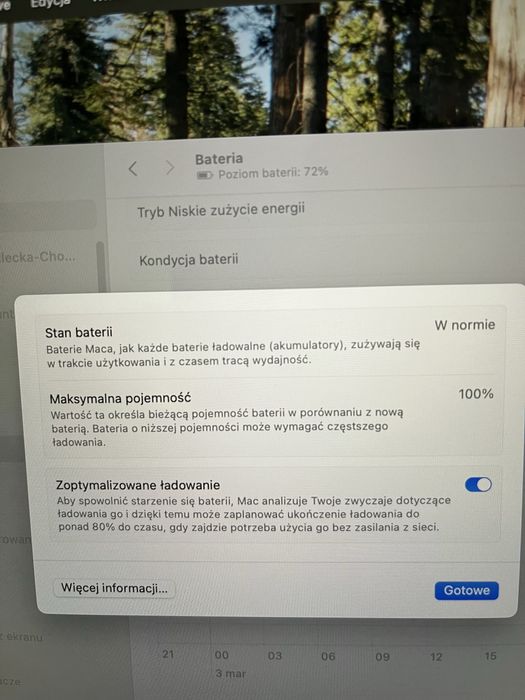 MacBook Air 13” M3 8GB/256GB / Stan idelany