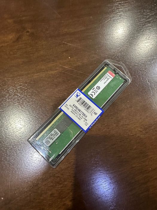 Оперативна пам'ять Kingston DDR4-2400 4096MB PC4-19200