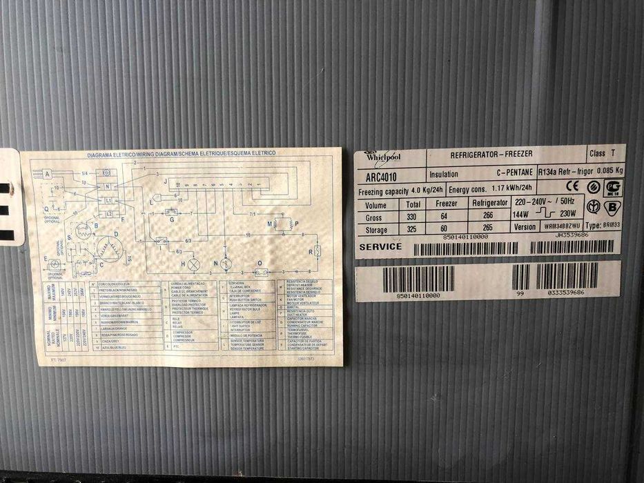 Продам холодильник Whirlpool ARC 4010: 7 500 грн. - Холодильники