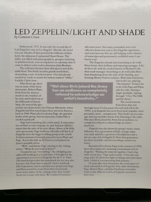 Led Zeppelin – 4 CD Box Set (Remastered by Jimmy Page) – Unikat 1990