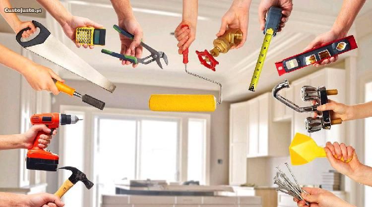 Faço pequenos trabalhos reparações montagens