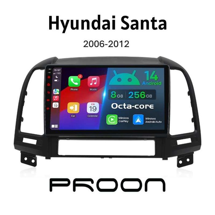 Auto Rádio Hyundai Santa Ano 2006 até 2012