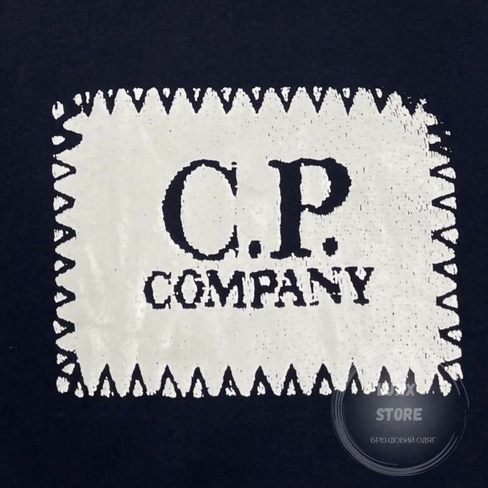 Футболка C.P. Company Label Logo (C P, CP, сипикомпани)