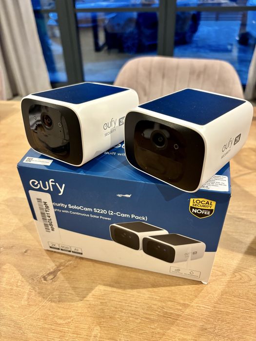 Eufy HomeBase 3 AI zestaw 5 kamer - jak nowe