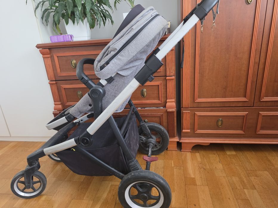 Thule Sleek 3 w 1 + akcesoria + adapter - stan bardzo dobry