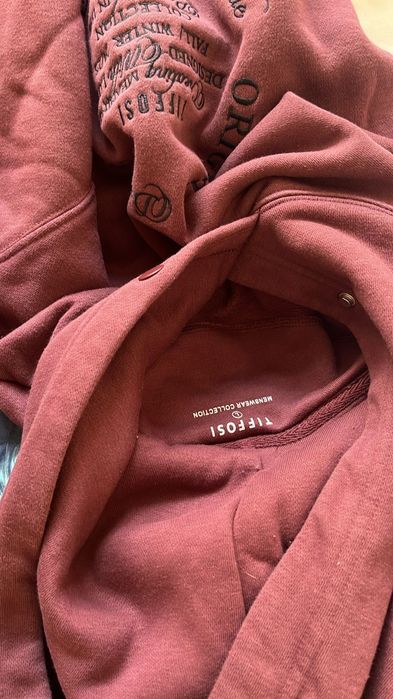 Hoodie Bordeaux da Tiffosi