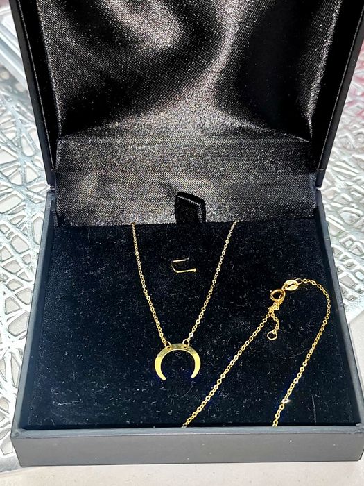 śliczny złoty łańcuszek ,próba 375