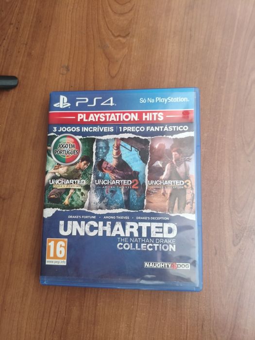 Unchartet 1,2,3 ps4 (coleção)